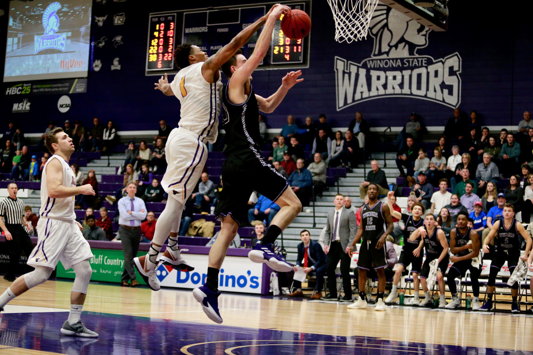 WSU MBB vs MSU 6